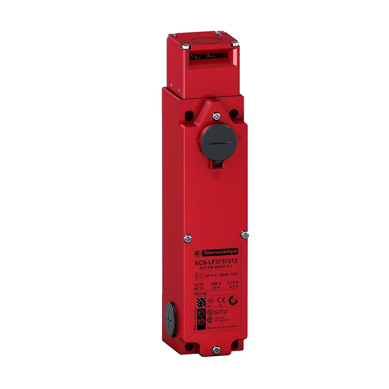 Telemecanique Sensors XCSLF2525312 Metal Güvenlik Şalteri Xcslf - 2 Nk+2 Na- Yavaş Açan - 1 Giriş M20 - 24V