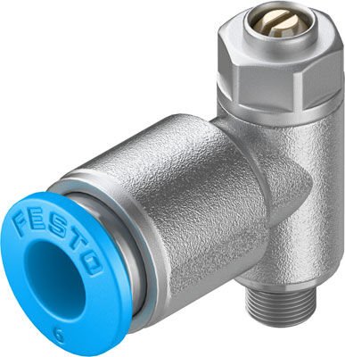 Festo 193139 Grla-M5-Qs-6-D One-Way Flow Control Valve