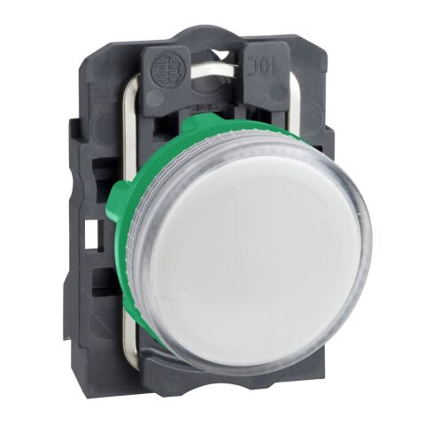 Schneider Electric XB5AV61 <=250V BA9s beyaz sinyal lambası Ø22