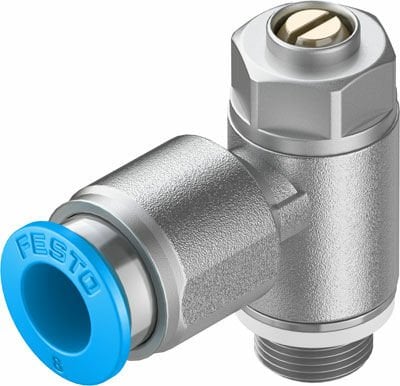 Festo 193145 GRLA-1/8-QS-8-D tek yönlü akış kontrol valfleri