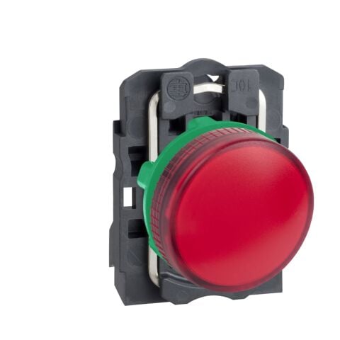 Schneider Electric XB5AV64 <=250V BA9s kırmızı sinyal lambası Ø22