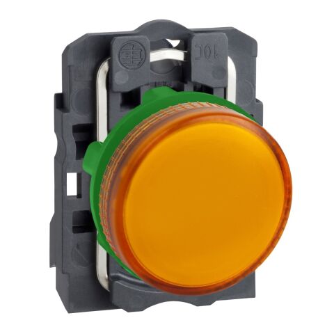 Schneider Electric XB5AV65 <=250V BA9s turuncu sinyal lambası Ø22