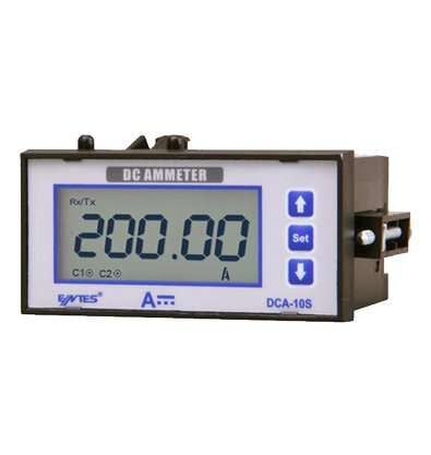 Entes DCA-11CS 10-56 Vdc Lcd Ekranlı Haberleşmeli 2 Kontak Çıkışlı Dijital Dc Ampermetre M3402