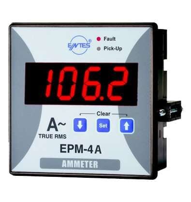 Entes EPM-4A-96 Direkt Ampermetre 110-230Vac 96X96Mm M1053