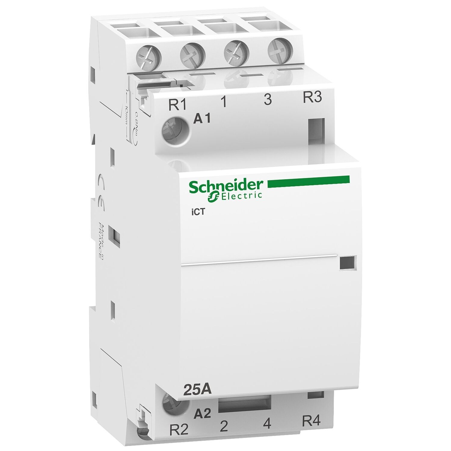 Schneider Electric A9C20838 İct Sessiz Kontaktör, 25A 2No+2Nc 220-240 Vac