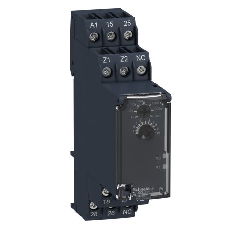 Schneider Electric RE22R2KMR Kapatma Gecikmeli Zamanlama Rölesi - 0,05S…10Dk - 24…240V Ac/Dc - 2K/A