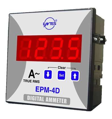 Entes EPM-4D-96 110-230V Ac Dın Demandlı 96X96Mm Ampermetre M0014