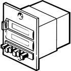 Festo 13987 PZV-S-E-AUT Ön seçimli sayaç