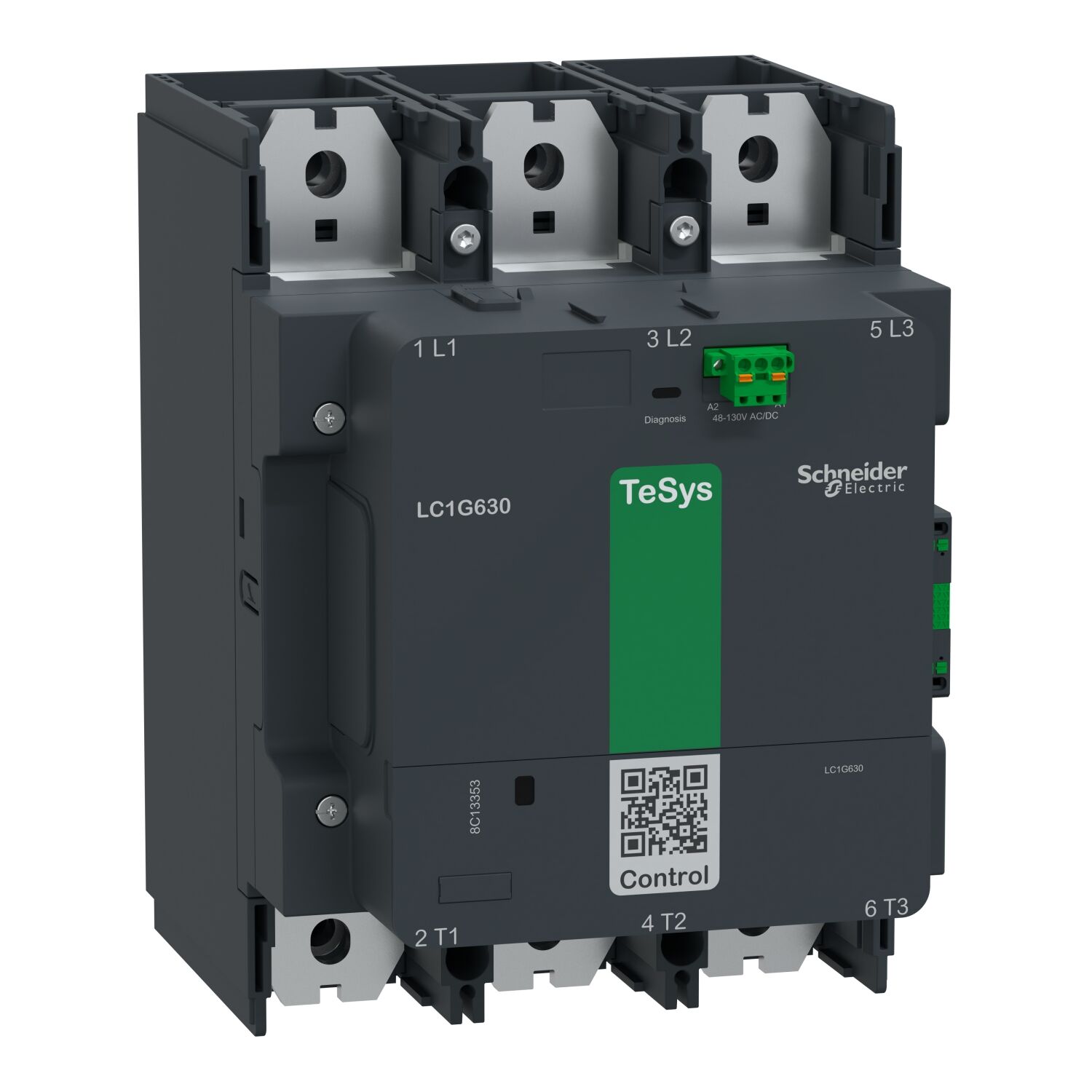 Schneider LC1G630EHEN 630 3P Std48-130V ACDC TesysGiga Kontaktör