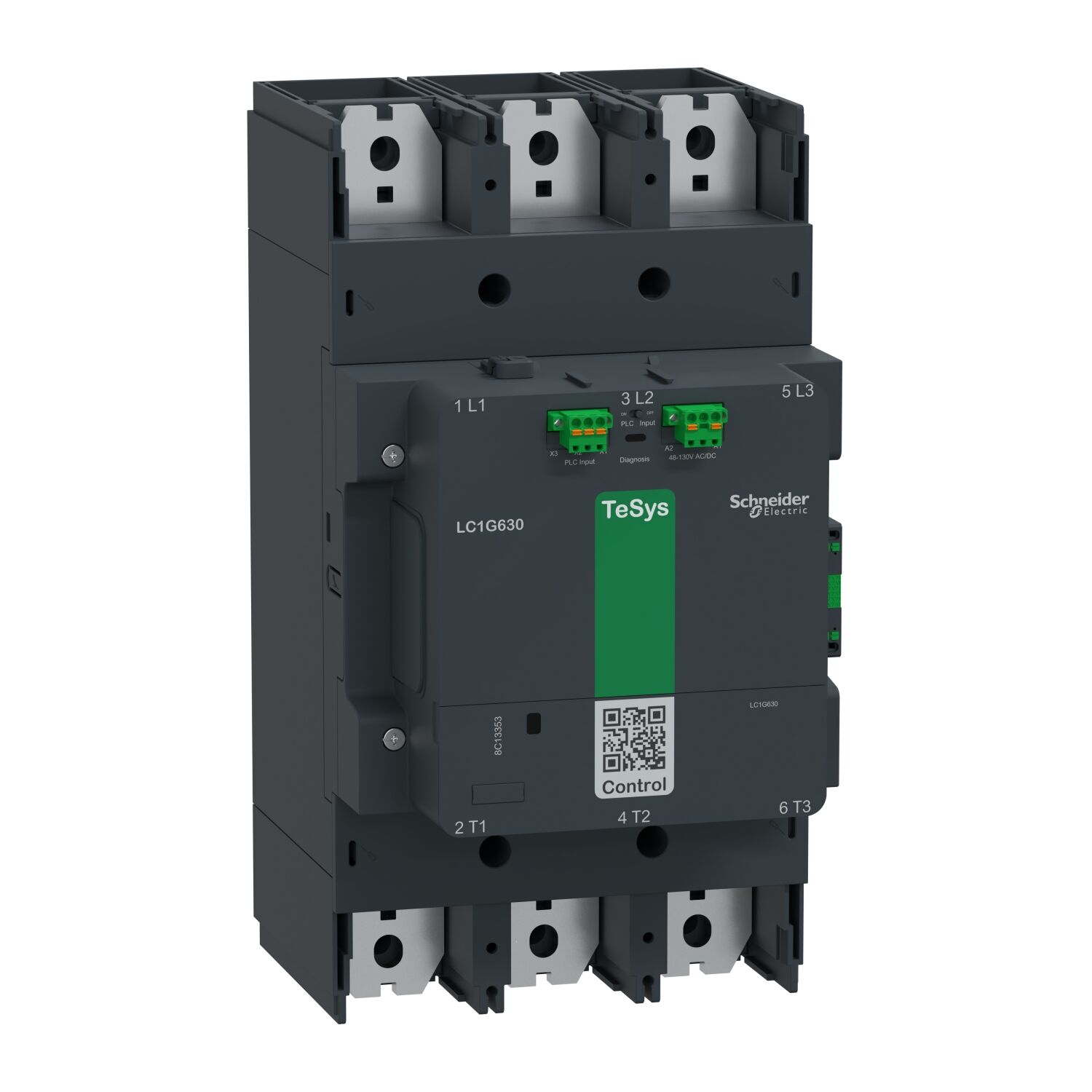 Schneider LC1G800EHEA 800 3P Adv48-130V ACDC TesysGiga Kontaktör