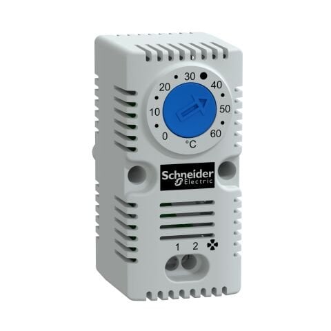 Schneider Electric NSYCCOTHO Climasys Cc - Basit Termostat 250V - Sıcaklık Aralığı 0…60°C - Na - °C
