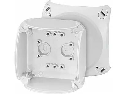 Hensel EB 02 G 93x93x62    Boş Kutu (IEC 62208); IP66, PC-GFS, Buat Formunda Boş Kutu, IK 09, RAL 7035 (Gri), Düz Kenar