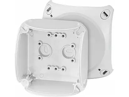 Hensel EB 02 G 93x93x62    Boş Kutu (IEC 62208); IP66, PC-GFS, Buat Formunda Boş Kutu, IK 09, RAL 7035 (Gri), Düz Kenar