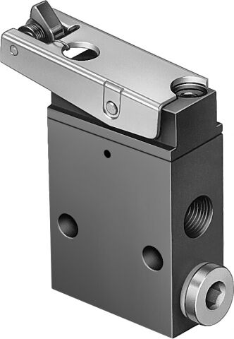 Festo 2186 LS-3-1/8 Mafsallı kol valfi