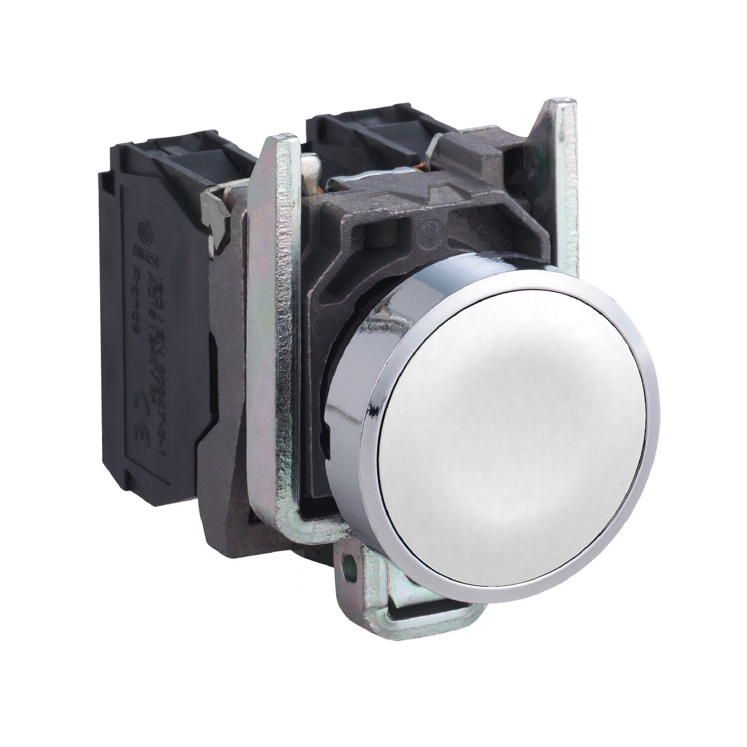 Schneider Electric XB4BA11 P/B,Beyaz,1N/A,Yaylı Dönüş