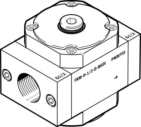 Festo 173933 Frm-H-1/4-D-Mını-Npt Branching Module