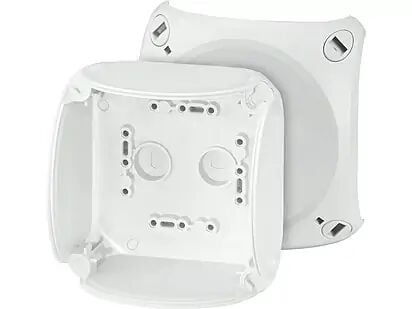 Hensel EB 04 G 104x104x70    Boş Kutu (IEC 62208); IP66, PC-GFS, Buat Formunda Boş Kutu, IK 09, RAL 7035 (Gri), Düz Kenar