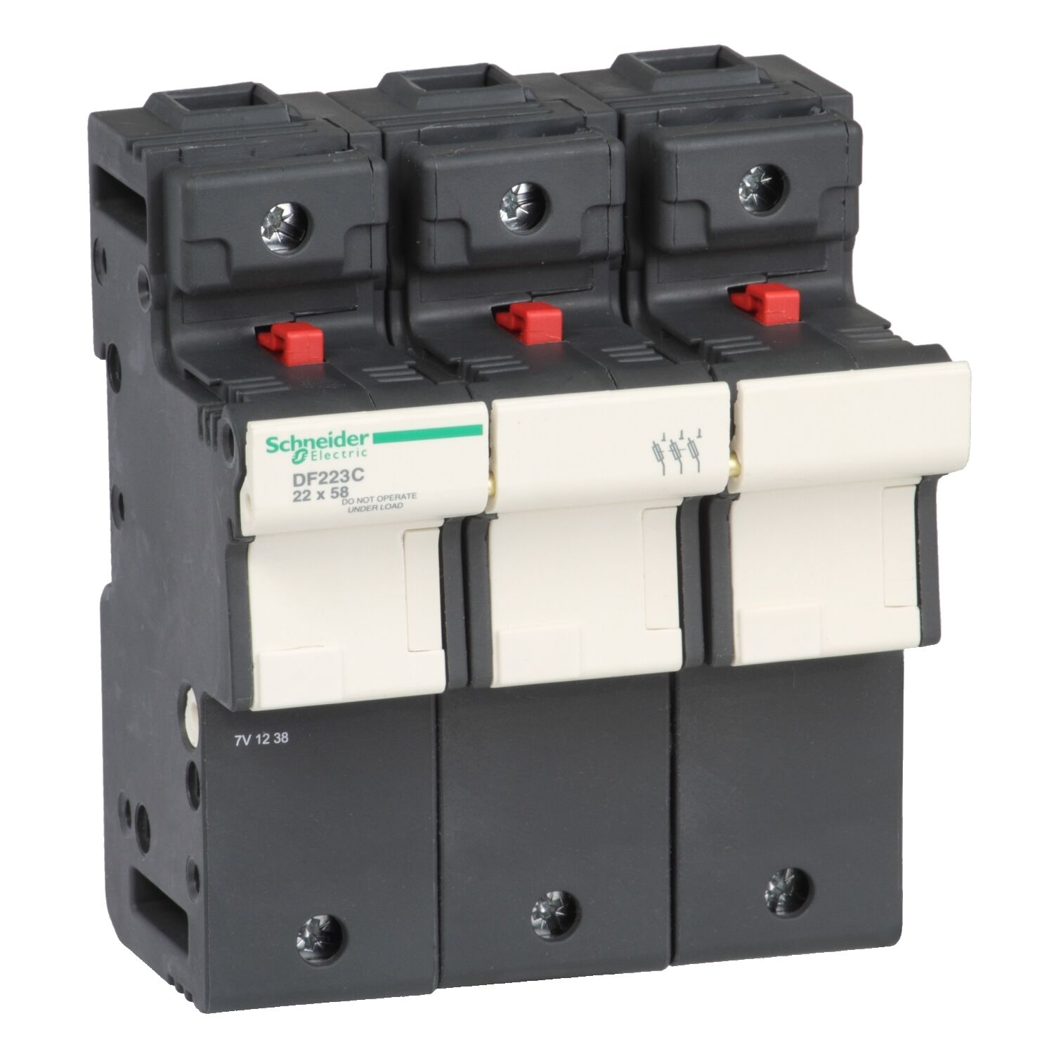 Schneider Electric DF223C Tesys Df Sigorta Yuvası 3P 125A 22X58Mm
