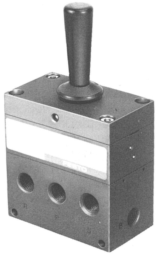Festo 4577 H-5/3-1/4 Mafsallı kol valfi