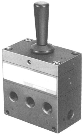 Festo 4577 H-5/3-1/4 Mafsallı kol valfi
