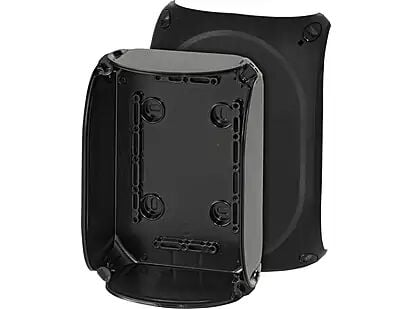 Hensel EB 10 B 180x130x77    Boş Kutu (IEC 62208); IP66, PC-GFS, Buat Formunda Boş Kutu, IK 09, RAL 9011 (Siyah), Düz Kenar