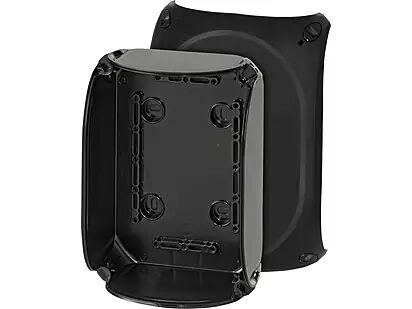 Hensel EB 10 B 180x130x77    Boş Kutu (IEC 62208); IP66, PC-GFS, Buat Formunda Boş Kutu, IK 09, RAL 9011 (Siyah), Düz Kenar
