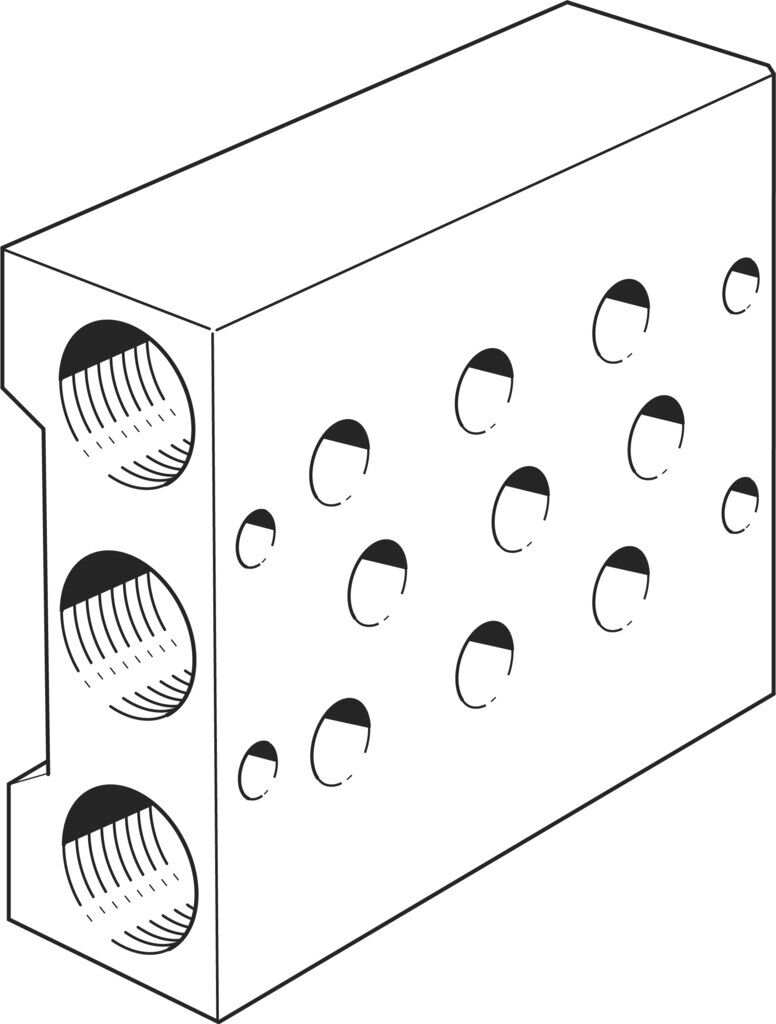 Festo 11899 PRS-1/8-3-B Manifold blok