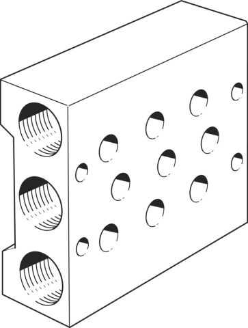 Festo 11899 PRS-1/8-3-B Manifold blok