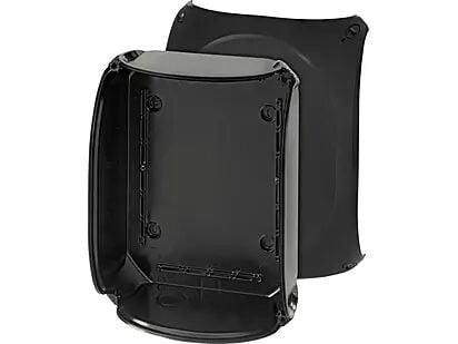 Hensel EB 35 B 295x225x122    Boş Kutu (IEC 62208); IP66, PC-GFS, Buat Formunda Boş Kutu, IK 09, RAL 9011 (Siyah), Düz Kenar