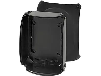Hensel EB 35 B 295x225x122    Boş Kutu (IEC 62208); IP66, PC-GFS, Buat Formunda Boş Kutu, IK 09, RAL 9011 (Siyah), Düz Kenar