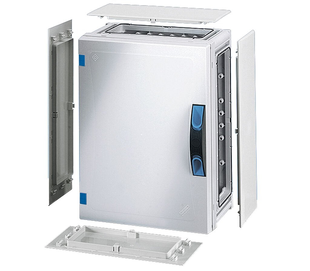 Hensel FP 0251 276x366x186 IP 66 Polikarbonat Opak Kapak Boş Modüler Dagıtım Panosu