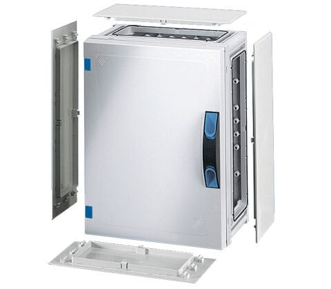 Hensel FP 0251 276x366x186 IP 66 Polikarbonat Opak Kapak Boş Modüler Dagıtım Panosu