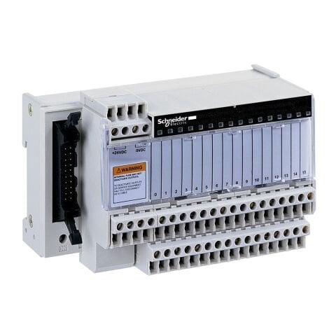 Schneider Electric ABE7H16R21 Pasif Bağlantı Alt Tabanı Abe7 - 16 Giriş Veya Çıkış - Led
