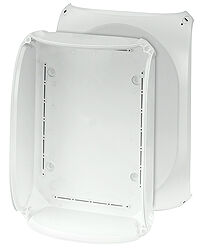 Hensel EB 50 G 355x255x122    Boş Kutu (IEC 62208); IP66, PC-GFS, Buat Formunda Boş Kutu, IK 09, RAL 7035 (Gri), Düz Kenar