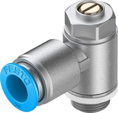 Festo 193148 Grla-1/4-Qs-10-D One-Way Flow Control Valve