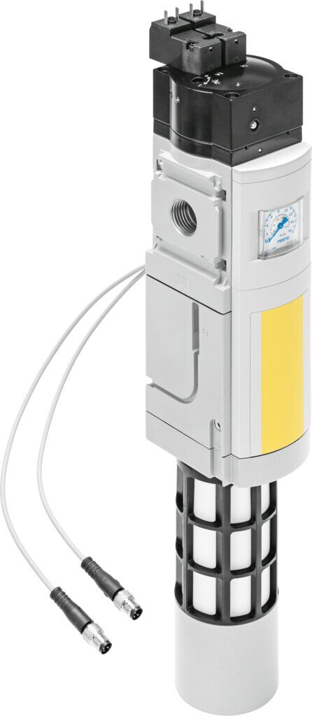 Festo 8038492 MS6-SV-1/2-D-10V24-2OE-SO-AG Yavaş başlatma ve çabuk egzoz valfi