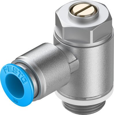 Festo 193151 Grla-3/8-Qs-10-D One-Way Flow Control Valve