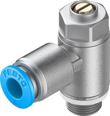 Festo 193158 Grlz-1/8-Qs-6-D One-Way Flow Control Valve