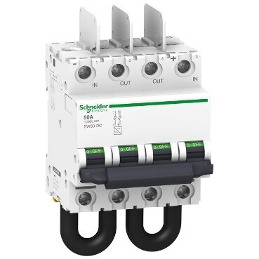 Schneider Electric A9N61699 Acti9 Sw60-Dc 2P 50A Fotovoltaik Sigorta Akim Devre Kesici