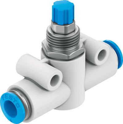Festo 193969 Gr-Qs-6 One-Way Flow Control Valve