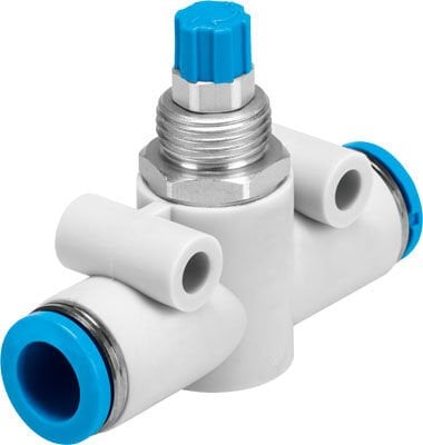 Festo 193970 Gr-Qs-8 One-Way Flow Control Valve