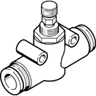Festo 193970 GR-QS-8 tek yönlü akış kontrol valfleri