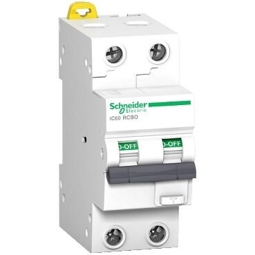 Schneider Electric A9D37216 Acti9 Ic60 Rcbo 2P 16A 30Ma B 10Ka A Akim Devre Kesici