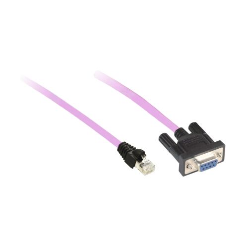 Schneider Electric TCSCCN4F3M1T Sub-D 9 Rj45 Canopen Kablosu, 1 Metre