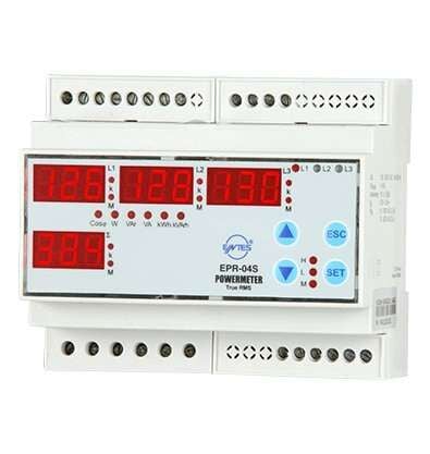 Entes EPR-04S-DIN 45-265 Vac/Dc Led Ekranlı Haberleşmeli
Raya Montaj Güç Ve Enerji Ölçer M0064