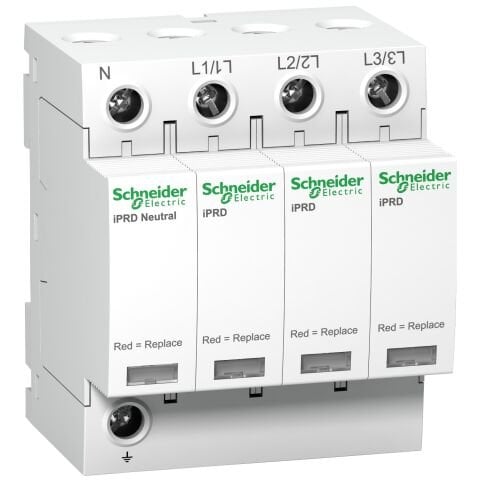 Schneider A9L65601 iPRD65r Modüler Parafudr 3P + N 350V Uzaktan Aktarımlı