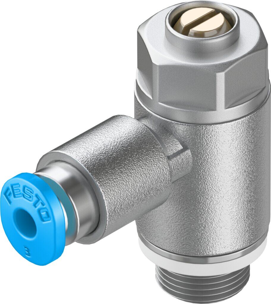 Festo 193156 GRLZ-1/8-QS-3-D tek yönlü akış kontrol valfleri