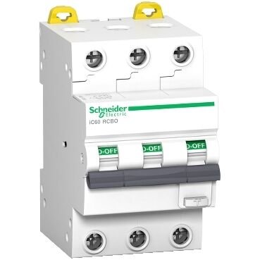 Schneider Electric A9D67325 Acti9 Ic60 Rcbo 3P 25A 30Ma C 6Ka A Akim Devre Kesici