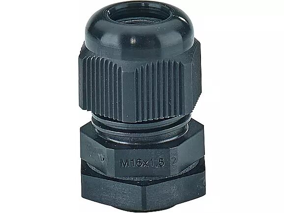Hensel ASS 16  Kablo Rakoru; IP66/67/69, M16, PA, H/S F, FR, RAL 9005 (Siyah)