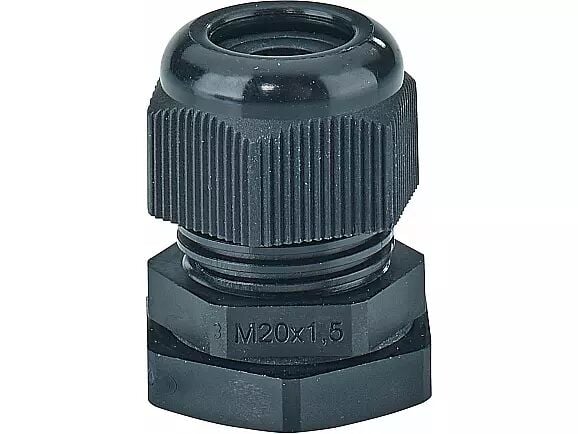 Hensel ASS 20  Kablo Rakoru; IP66/67/69, M20, PA, H/S F, FR, RAL 9005 (Siyah)